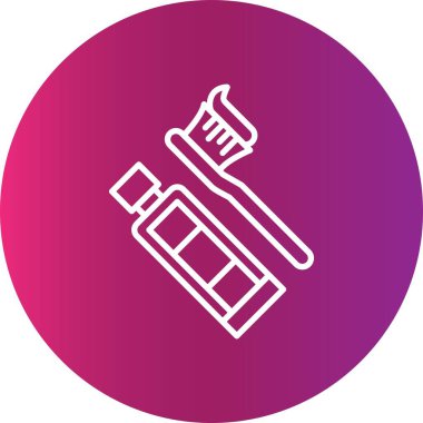 Toothbrush Creative Icons Desig