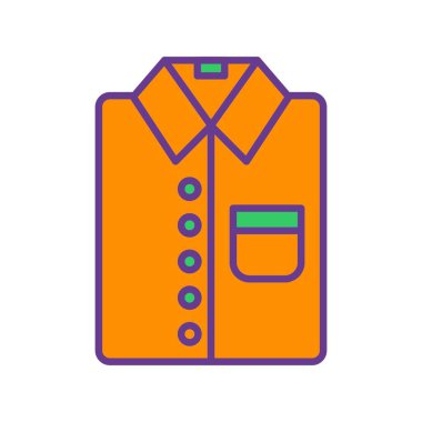 Gömlek Yaratıcı Simgeler Tasarımı