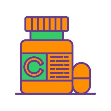 Vitamins Creative Icons Desig