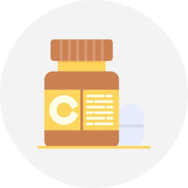 Vitamins Creative Icons Desig