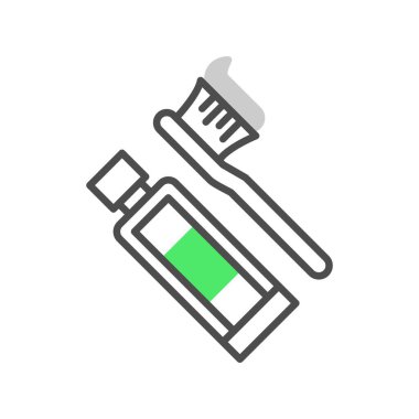Toothbrush Creative Icons Desig