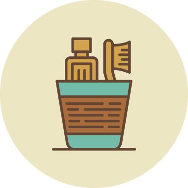 Toothbrush Creative Icons Desig