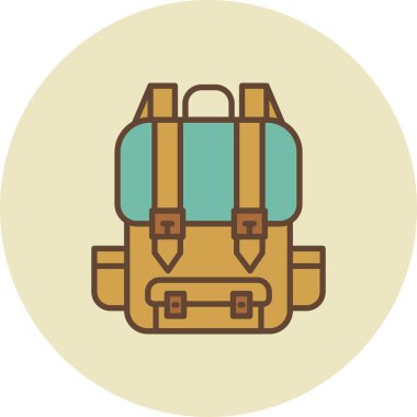  Backpack Creative Icons Desig