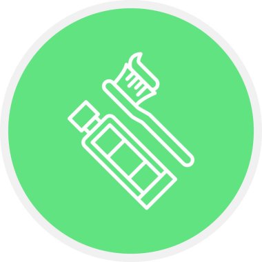 Toothbrush Creative Icons Desig