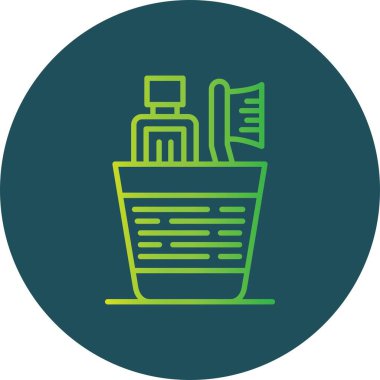 Toothbrush Creative Icons Desig