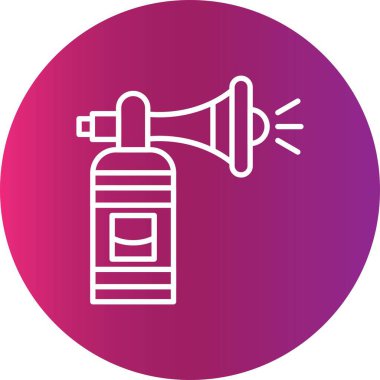  Air Horn Creative Icons Desig