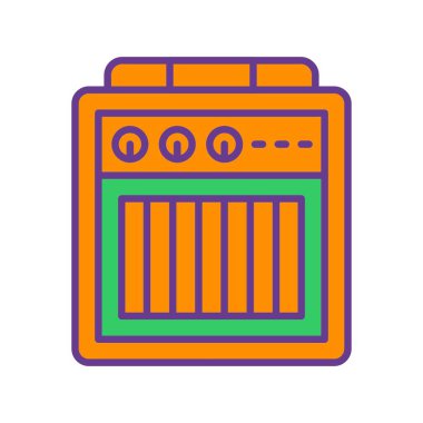 Amplifier Box Creative Icons Desig
