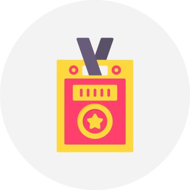 Vip Pass Creative Icons Desig