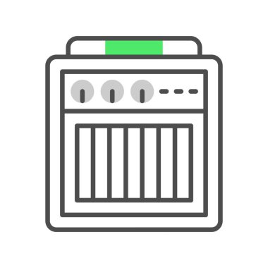 Amplifier Box Creative Icons Desig