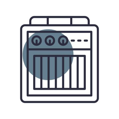 Amplifier Box Creative Icons Desig
