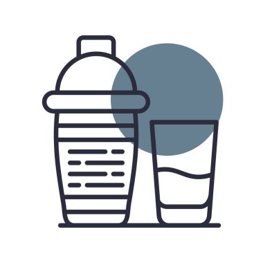 Cocktail Shaker Creative Icons Desig