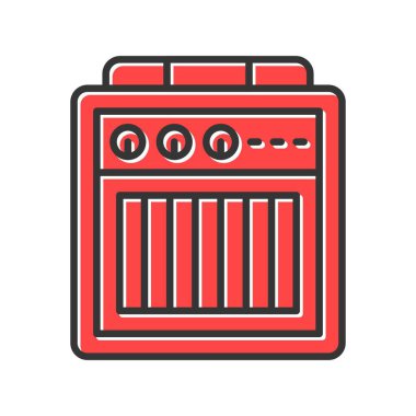Amplifier Box Creative Icons Desig