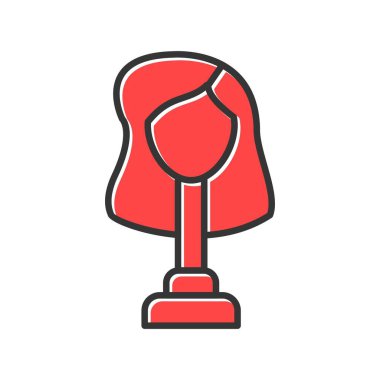 Wig Creative Icons Desig