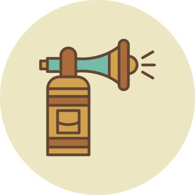  Air Horn Creative Icons Desig