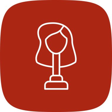 Wig Creative Icons Desig