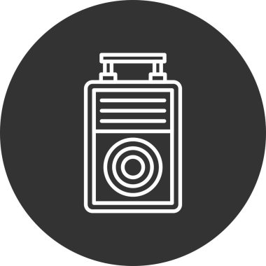 Sözcü Yaratıcı Simgeler Desig