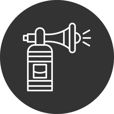  Air Horn Creative Icons Desig