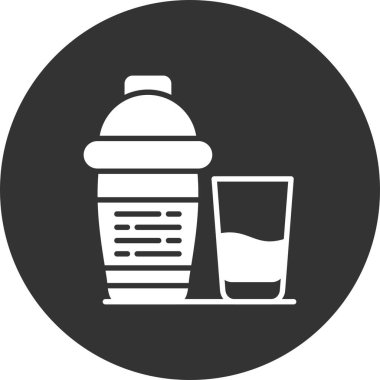 Cocktail Shaker Creative Icons Desig