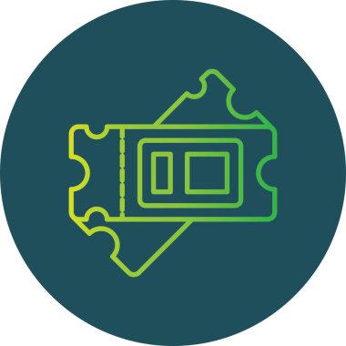 Ticket Creative Icons Desig
