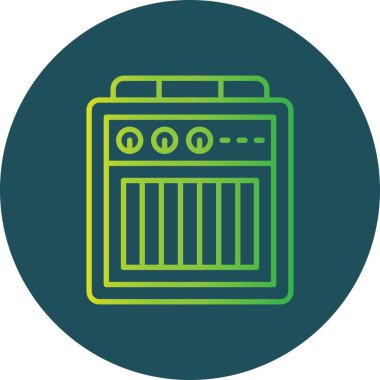 Amplifier Box Creative Icons Desig
