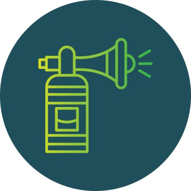  Air Horn Creative Icons Desig