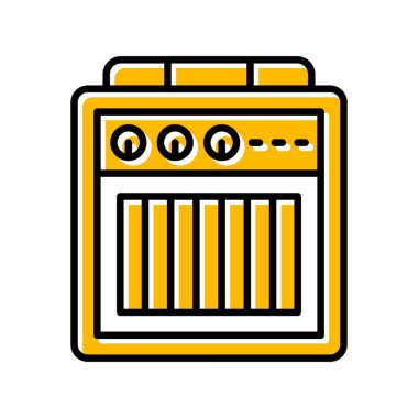 Amplifier Box Creative Icons Desig