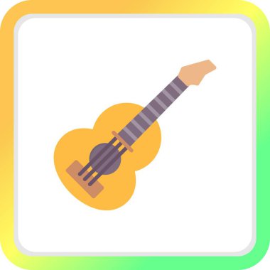 Gitar Yaratıcı Simgeleri Tasarımı