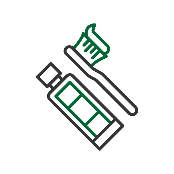 Toothbrush Creative Icons Desig — Vector de stock