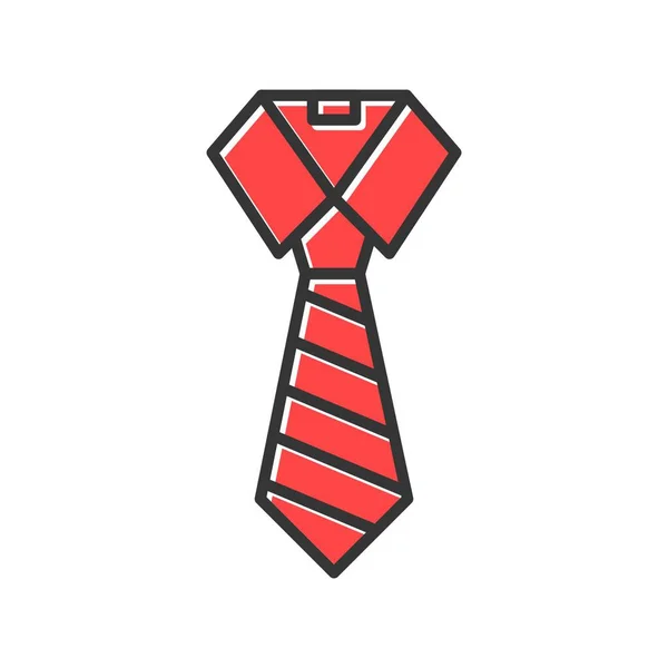 Krawat Kreatywnych Ikon Desig — Wektor stockowy