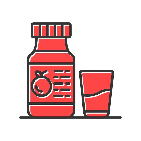 Orange Juice Creative Icons Desig — Stok Vektör