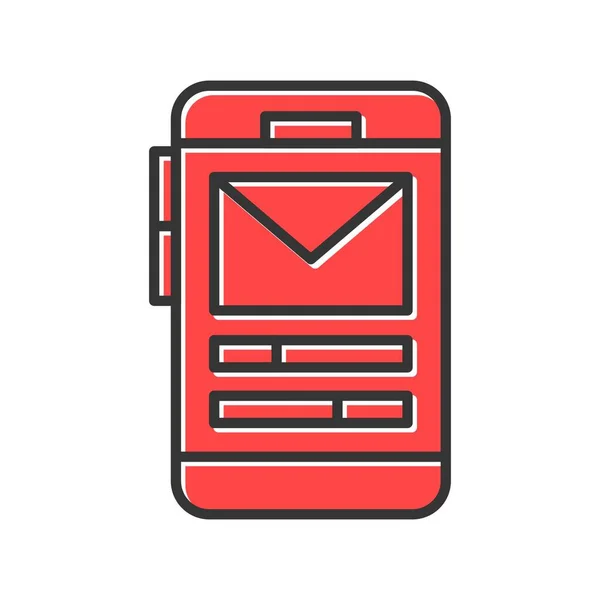 Email Creative Icons Desig — Stockvector