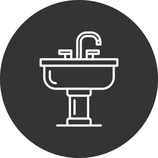Sink Creative Icons Desig — Stock Vector