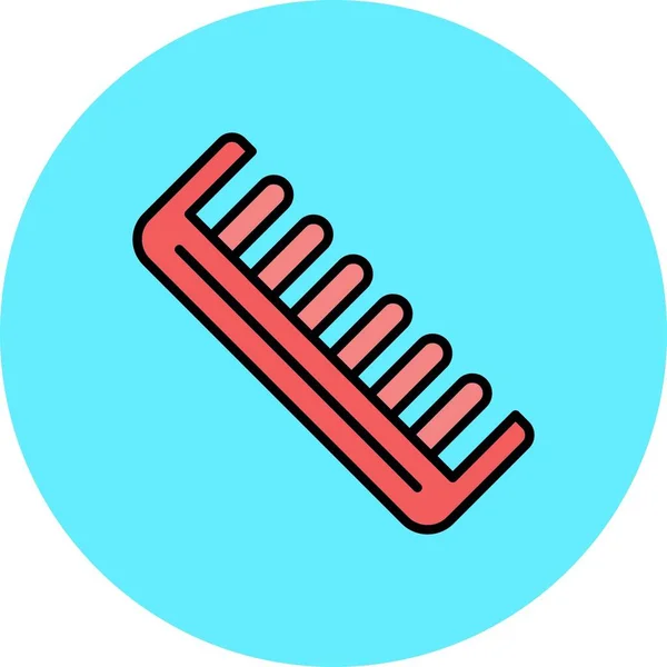 Comb Creative Icons Desig — Stok Vektör