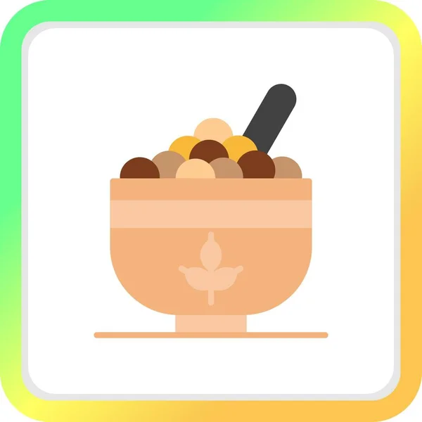 Cereal Creative Icons Desig — 图库矢量图片