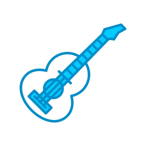 Guitar Creative Icons Desig — Vector de stock