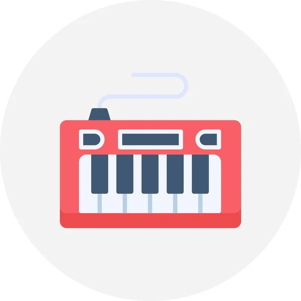 Piano Creative Icons Desig — Stock Vector