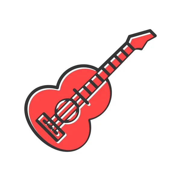 Guitar Creative Icons Desig — Vector de stock