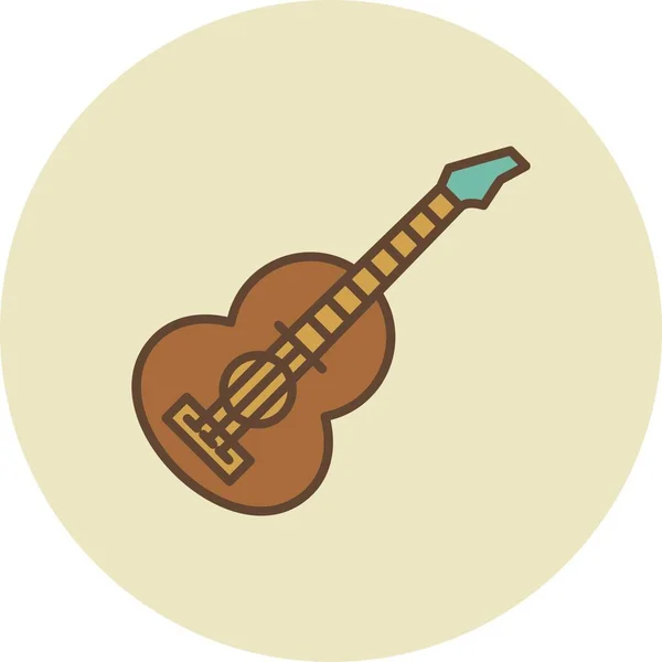 Guitar Creative Icons Desig — Stock Vector