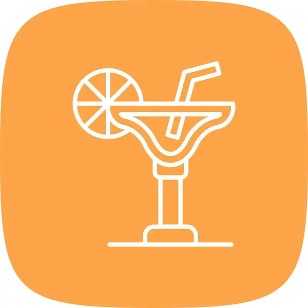 Cocktail Creative Icons Desig — Image vectorielle