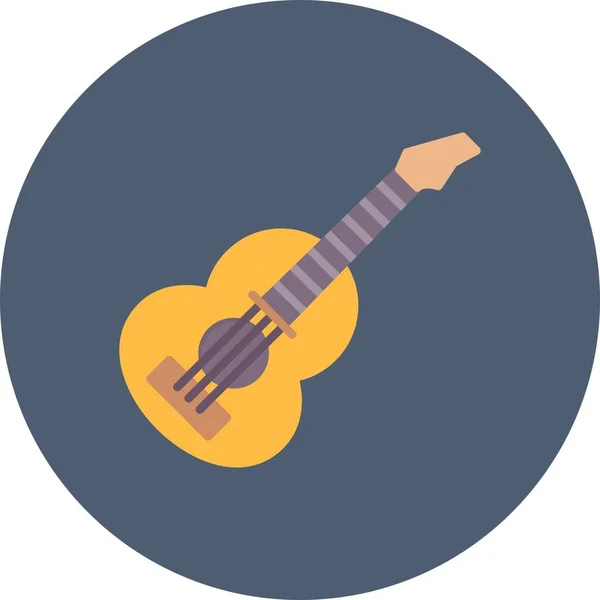 Гітара Творчі Іконки Демонструвати — стоковий вектор