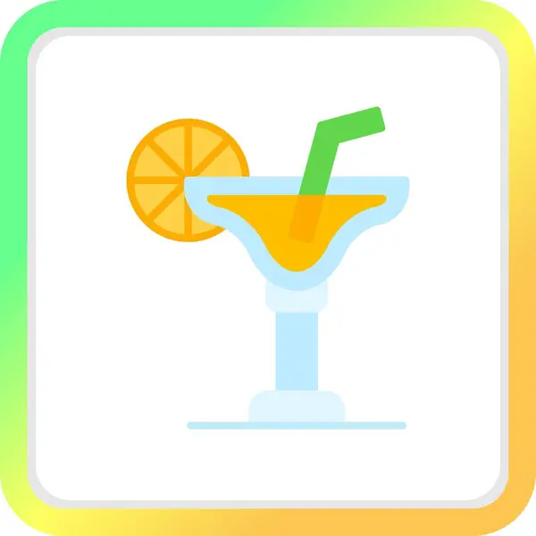 Cocktail Creative Icons Desig — Stock Vector