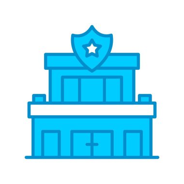  Police Station Creative Icons Desig