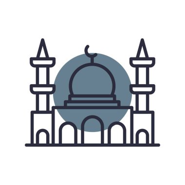 Mosque Creative Icons Desig