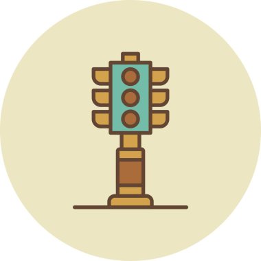 Traffic Lights Creative Icons Desig