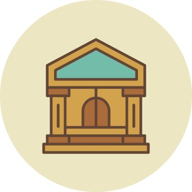 Museum Creative Icons Desig