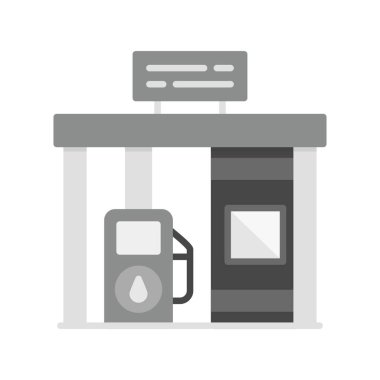 Gas Station Creative Icons Desig