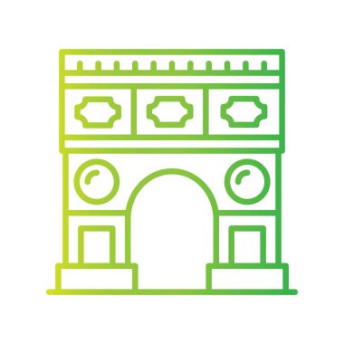 Triumphal Arc Creative Icons Desig