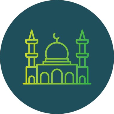 Mosque Creative Icons Desig