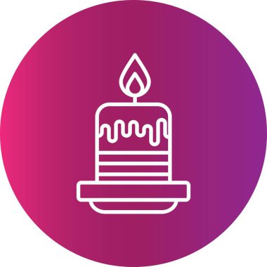 Candle Creative Icons Desig