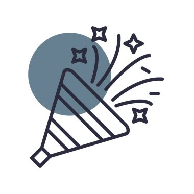 Confetti Creative Icons Desig